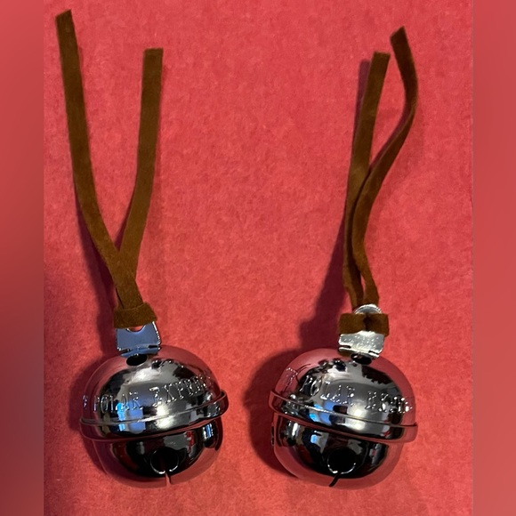 Warner Bros. Holiday The Polar Express Jingle Bells With Leather Straps Set Of 2 Poshmark